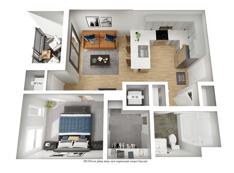 Lago Apartments Floor Plan